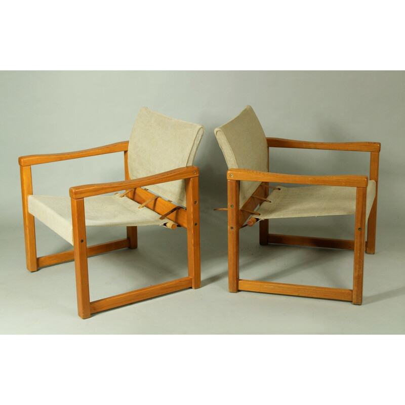 Paire de fauteuils vintage modèle Diana par Karin Mobring pour Ikea, Suède 1970