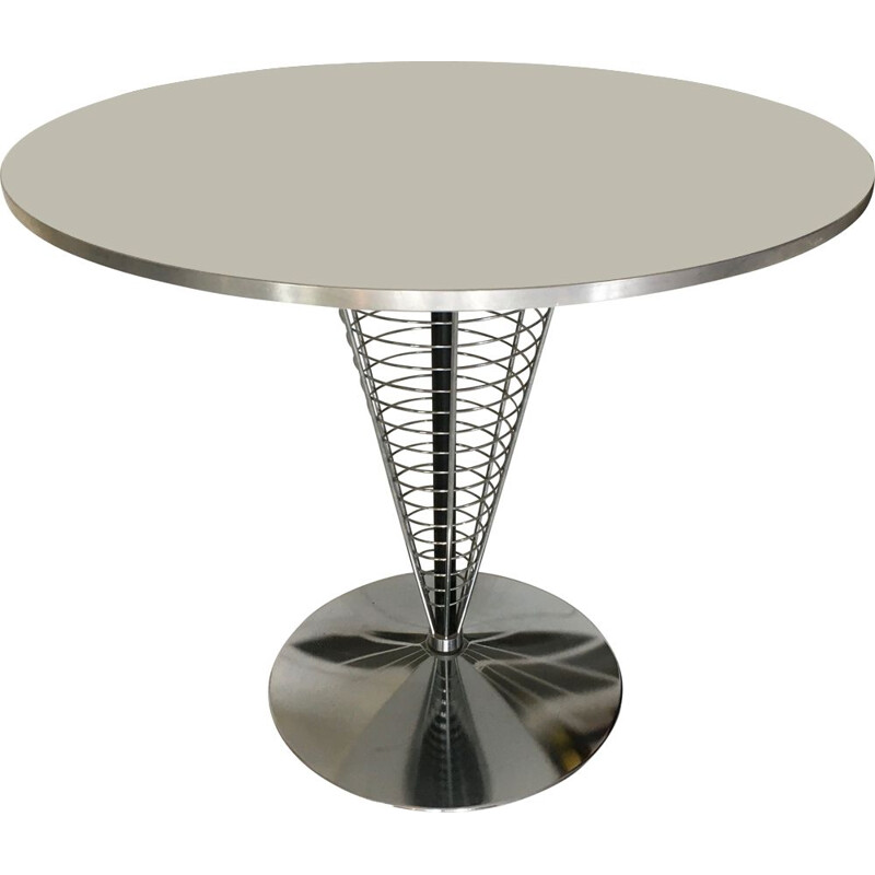 Vintage Wire cone side table by Verner Panton for Fritz Hansen, 1989