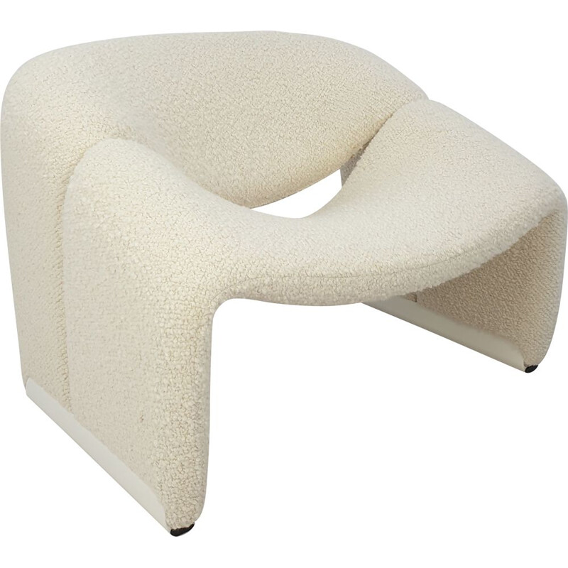 Vintage F598 Groovy armchair by Pierre Paulin for Artifort, 1980s