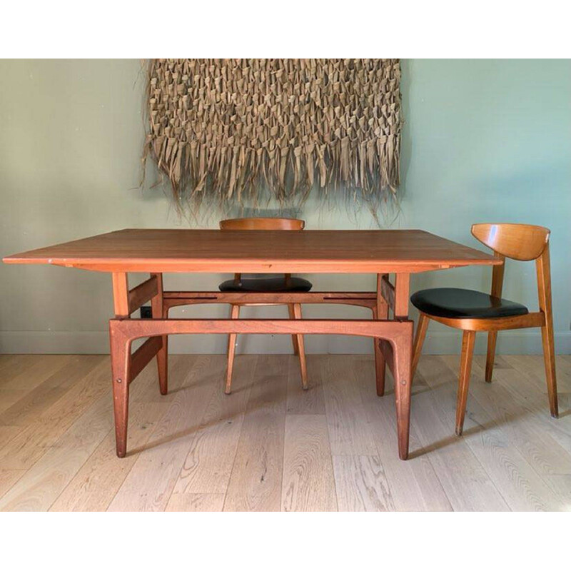 Table vintage "Rio" de Kai Kristiansen, Danemark 1960