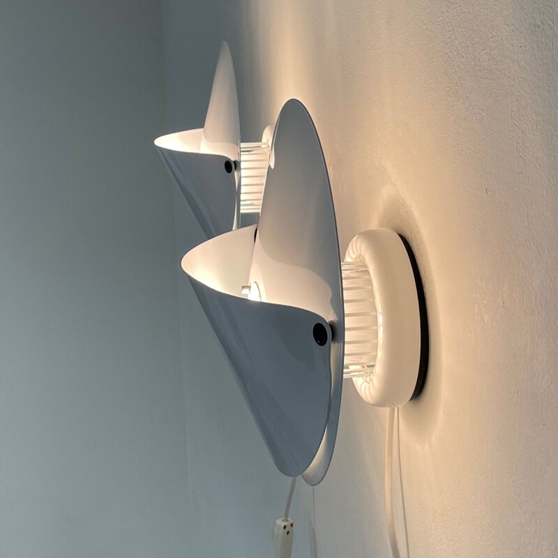 Pair of vintage Giovi wall lamps by Achille Castiglioni for Flos, 1980s