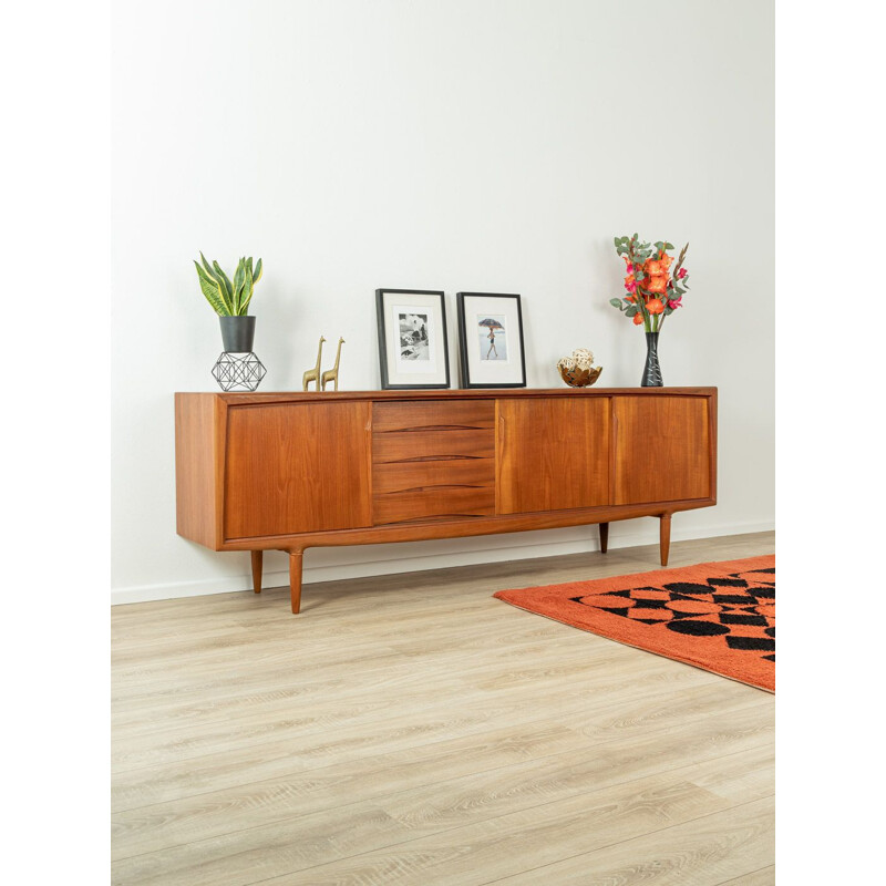 Mid century teak sideboard by Axel Christensen for ACO Møbler, Denmark 1960s