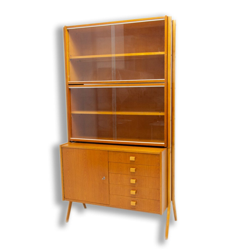 Vintage bookcase by František Jirák for tatra nábytok, Czechoslovakia 1960