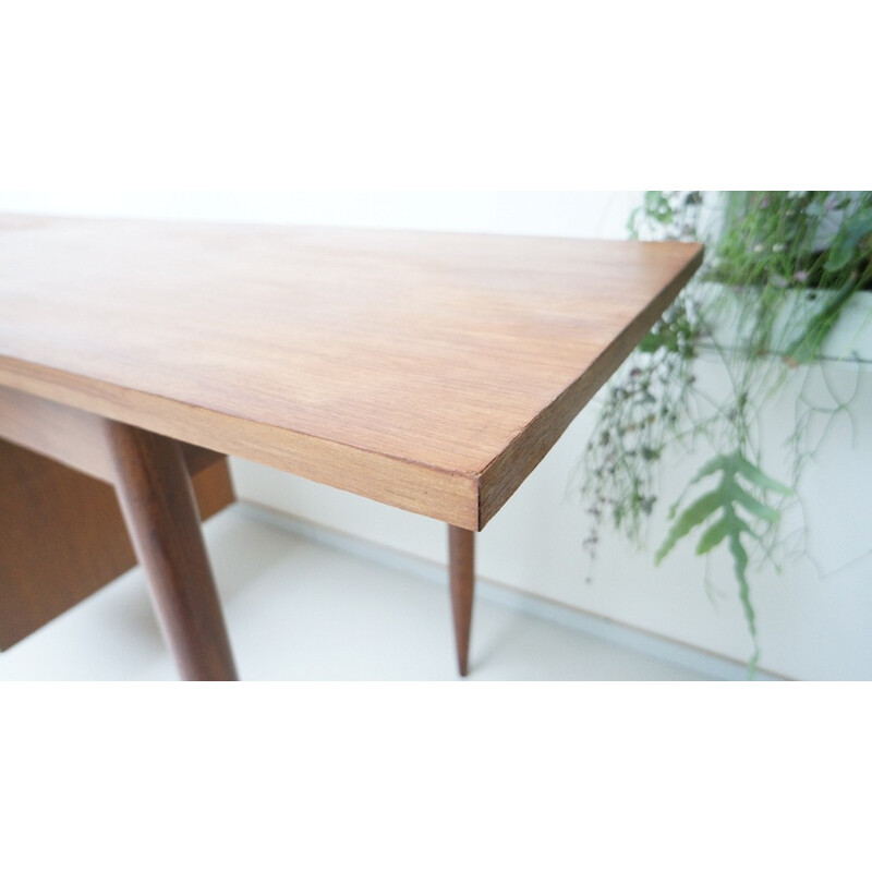 Scandinavian desk in teak, Arne VODDER - 1950s 