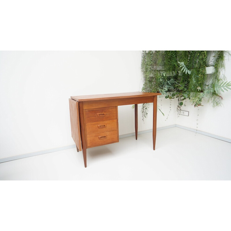 Scandinavian desk in teak, Arne VODDER - 1950s 