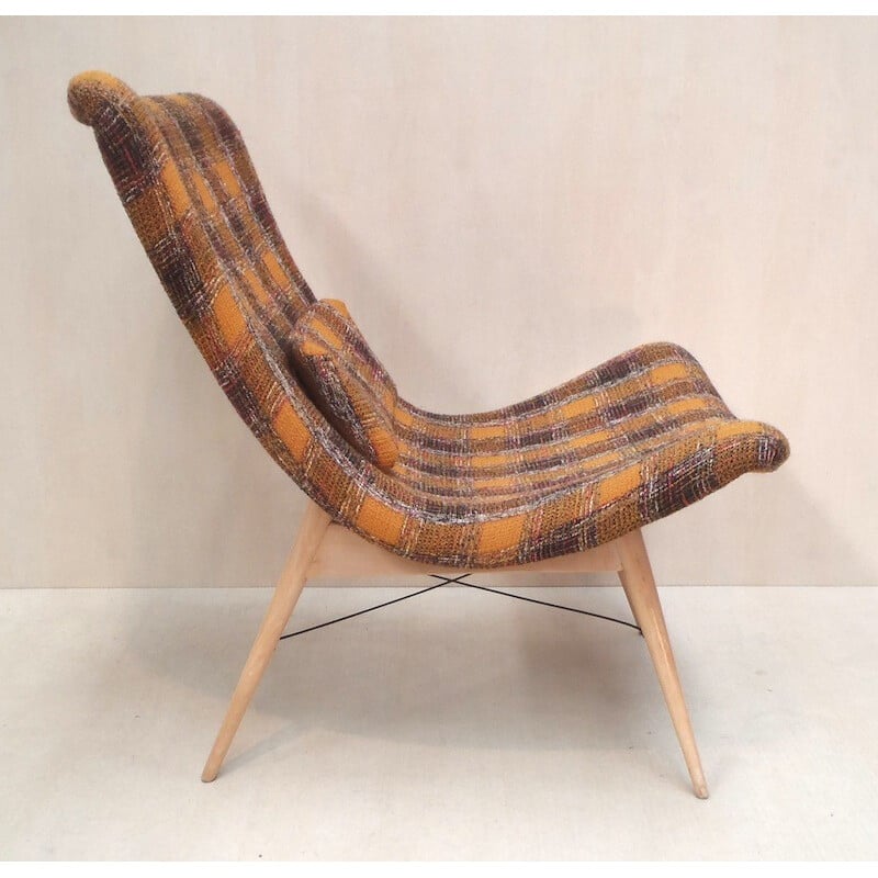 Paire de fauteuils vintage, Miroslav NAVRATIL - années 50