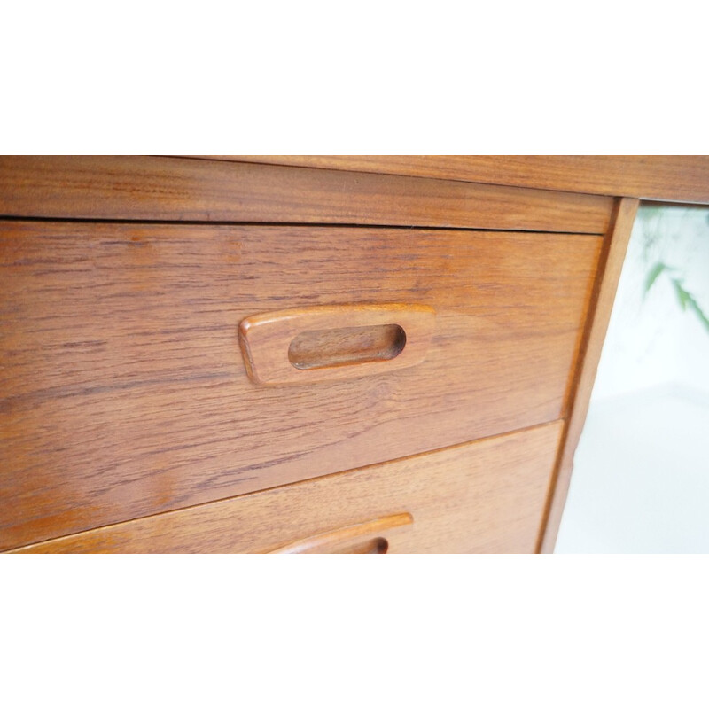 Scandinavian desk in teak, Arne VODDER - 1950s 