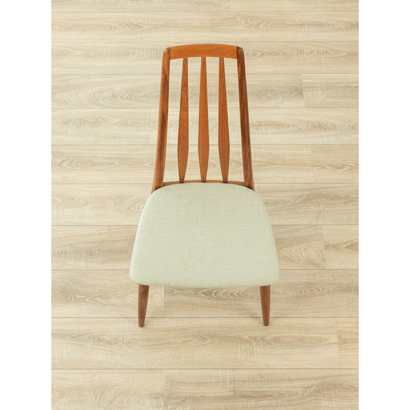 Ensemble de 4 chaises vintage "Eva" en teck par Nils Koefoed pour Hornslet, Danemark 1960