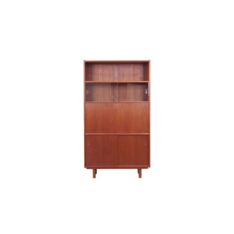 Vintage teak bookcase, Denmark 1970