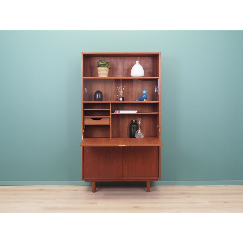 Vintage teak bookcase, Denmark 1970