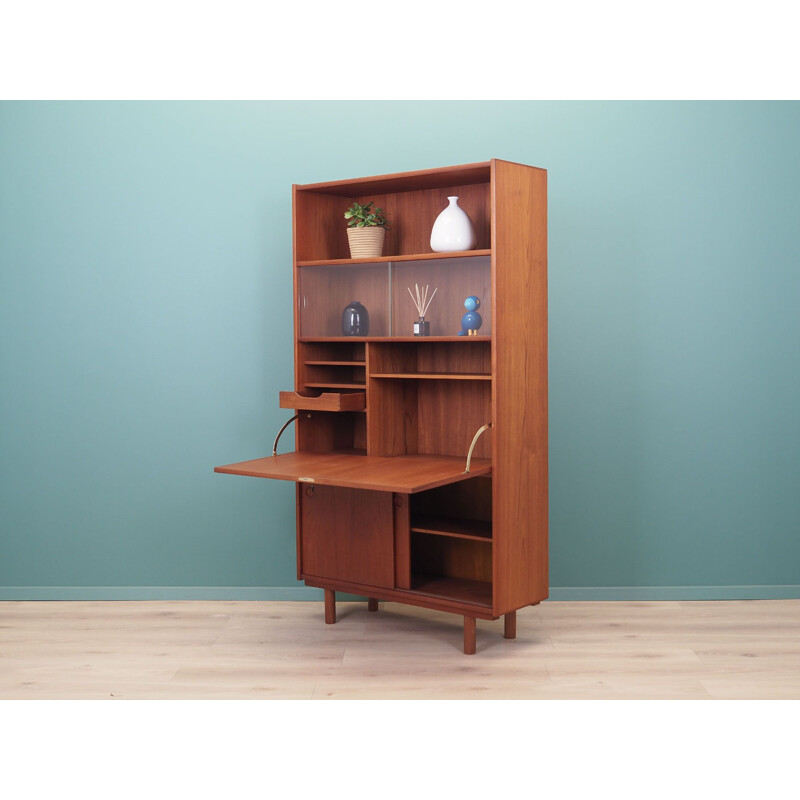 Vintage teak bookcase, Denmark 1970