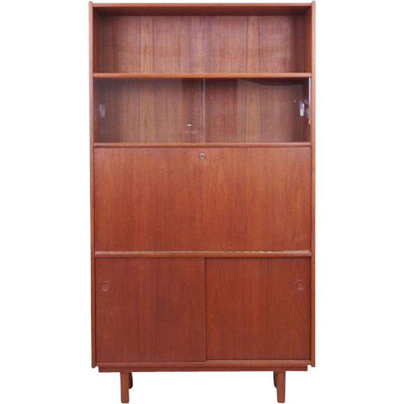 Vintage teak bookcase, Denmark 1970