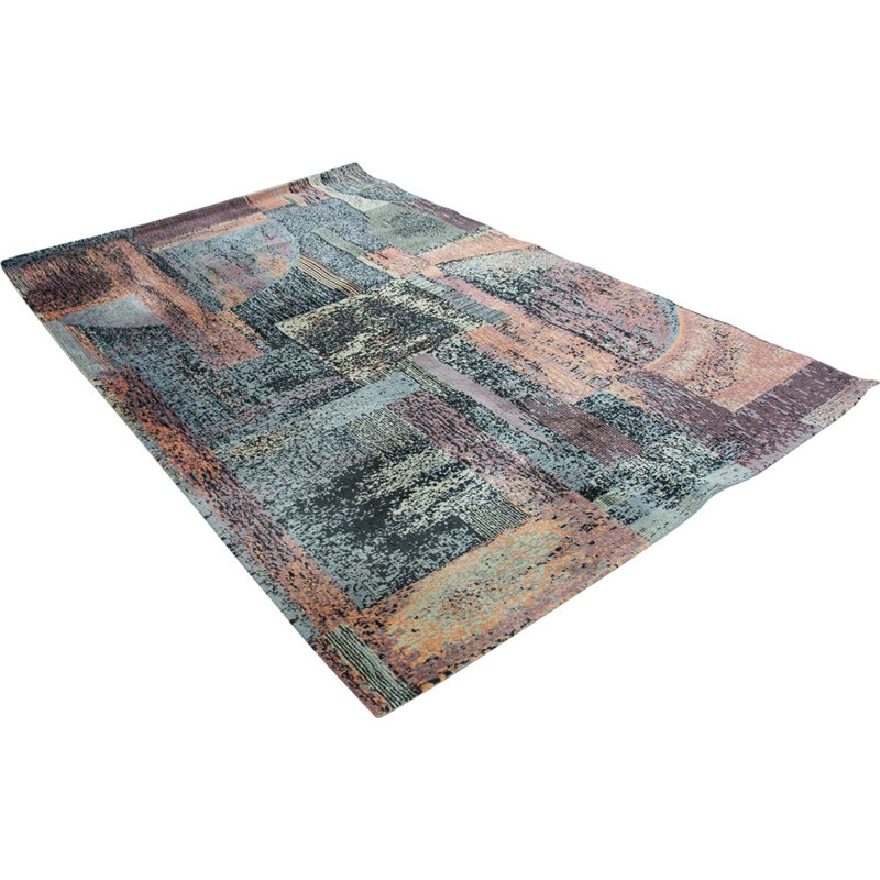 Tapis Kelim vintage Tornado, 1970