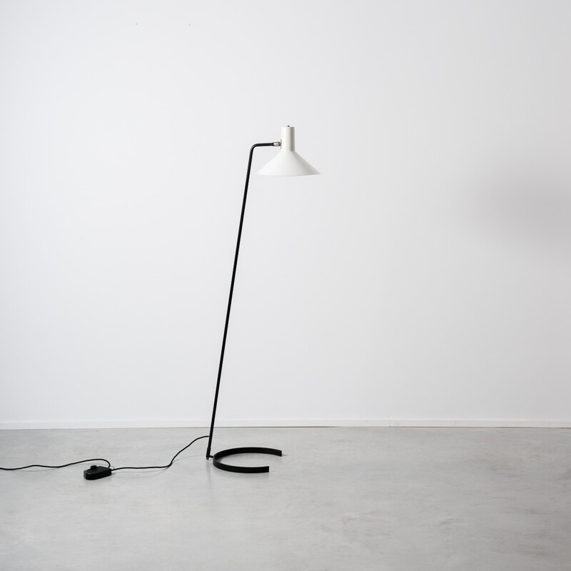 Anvia floor lamp in lacquered metal, JJM HOOGERVORST - 1950s