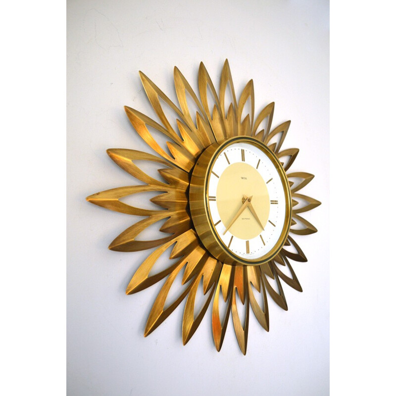 Smiths Sectronic sunburst wall clock - 1950s