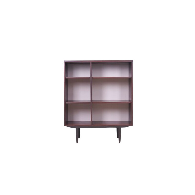 Vintage mahogany bookcase by Ulferts, Sweden 1960