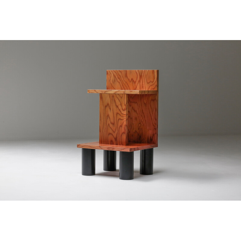 Mid century side table by Ettore Sottsass, 1980s