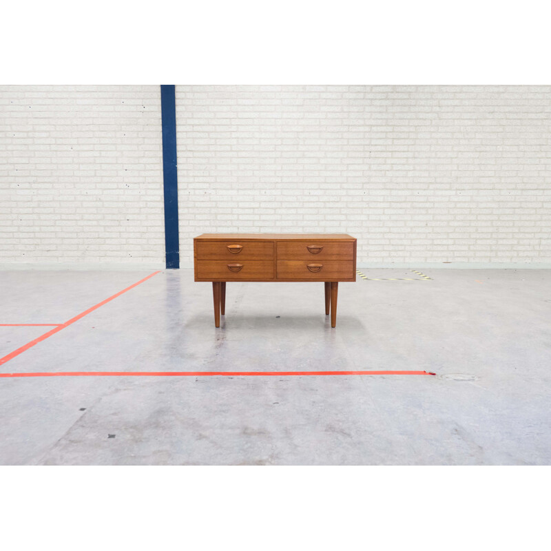 Danish Feldballes møbelfabrik chest of drawers in teak, Kai KRISTIANSEN - 1950s