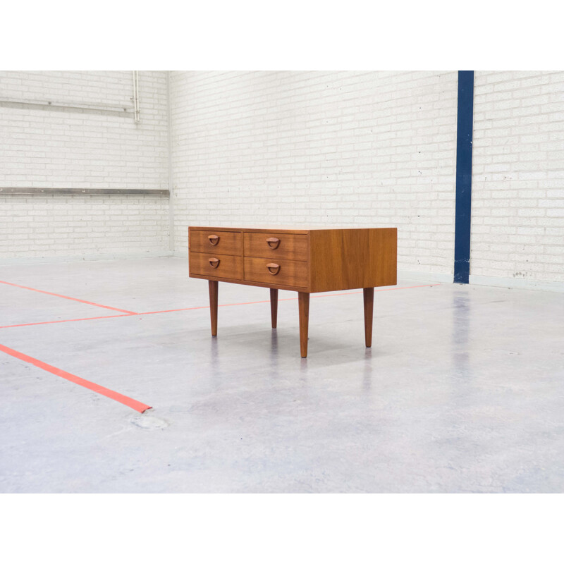 Danish Feldballes møbelfabrik chest of drawers in teak, Kai KRISTIANSEN - 1950s