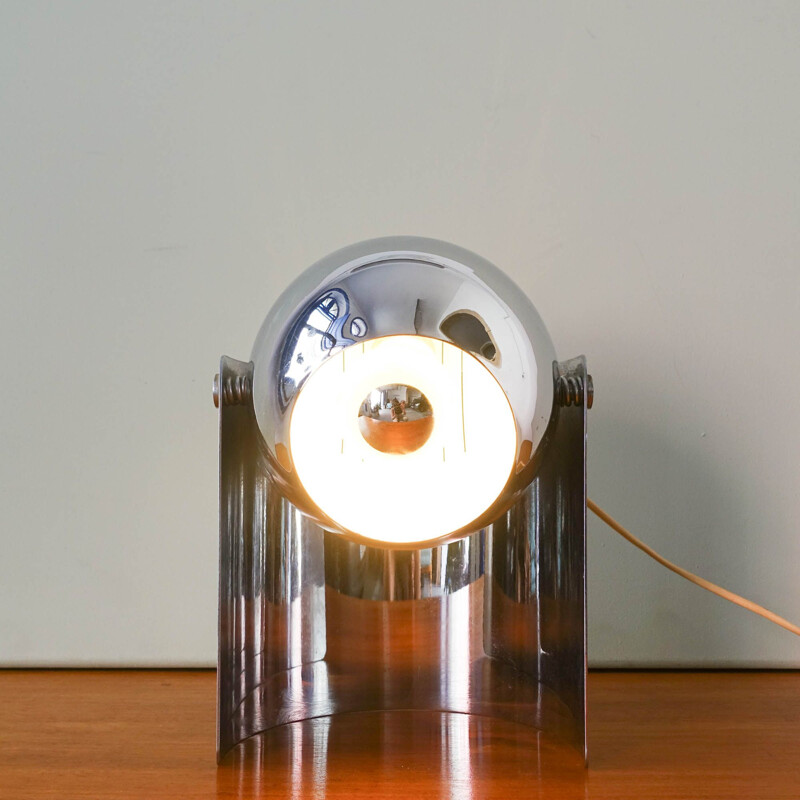 Vintage Eyeball table lamp by Reggiani, Italy 1970s