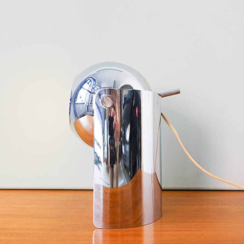 Vintage Eyeball table lamp by Reggiani, Italy 1970s