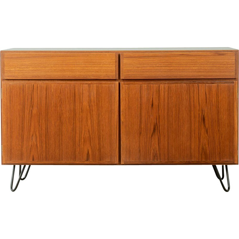Vintage teak chest of drawers by Oman Jun, Denmark 1960s