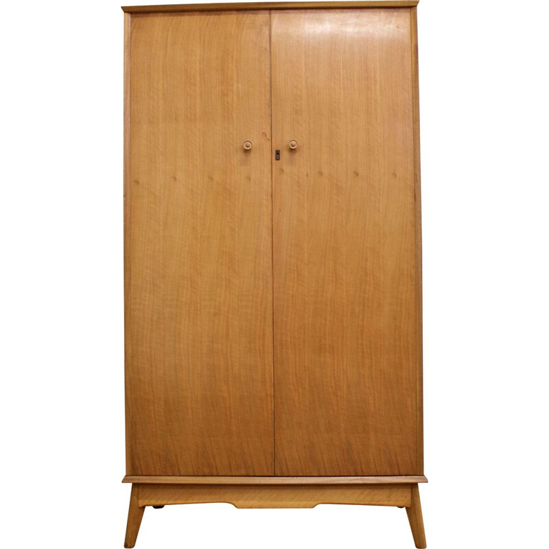 Vintage walnut cabinet by Alfred Cox for Heals, 1960s