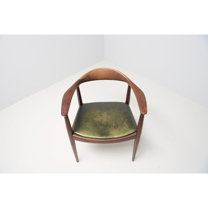 Vintage armchair by Hans J. Wegner for Johannes Hansen, Denmark 1950s