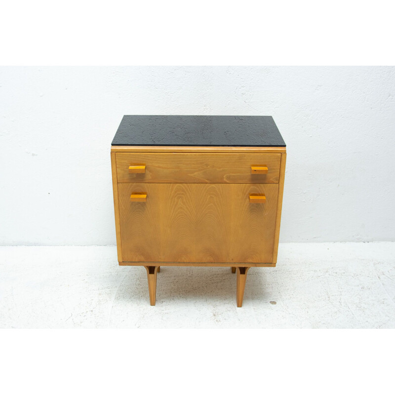 Pair of mid century night stands by Frantisek Mezulanik for Nový Domov, 1970s