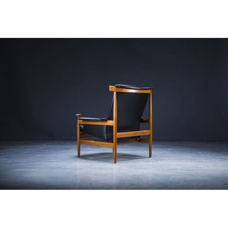 Vintage Bwana armchair and ottoman by Finn Juhl for France & Son, 1960s