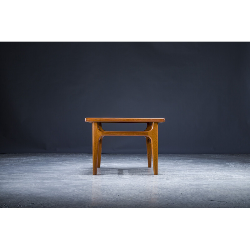 Teak vintage coffee table by Niels Bach for A S Möbler, 1960s