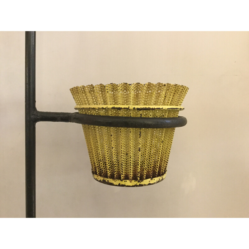 Plant holder in metal, Mathieu MATEGOT - 1950s