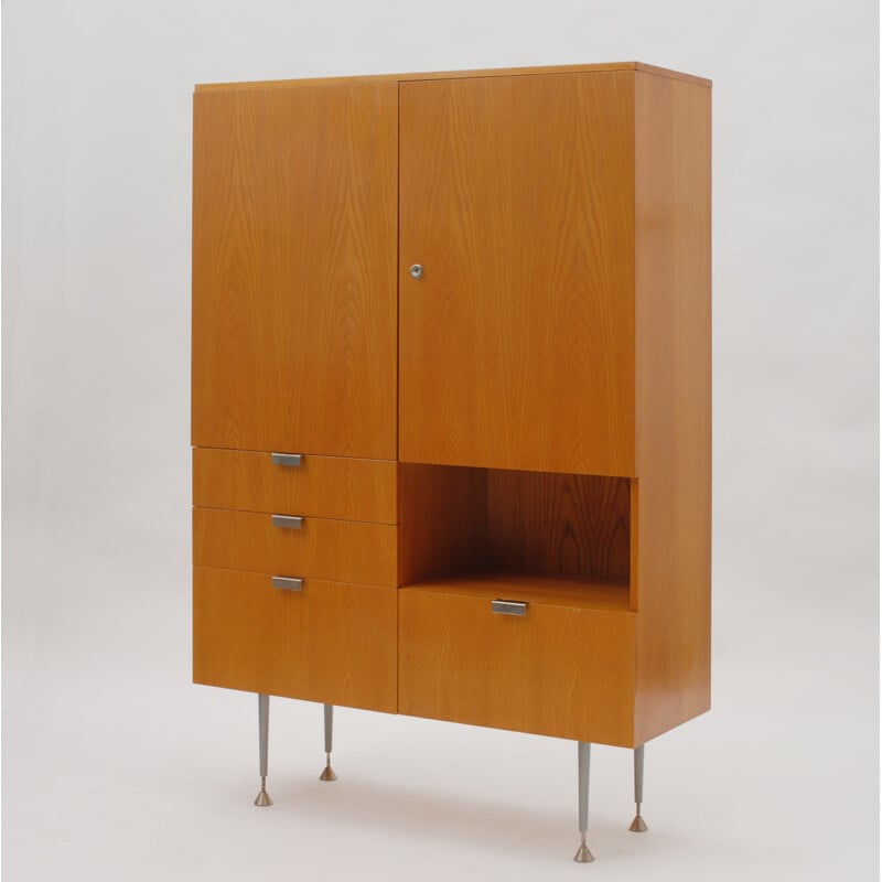 Český Nábytek secretary desk in beech wood - 1968