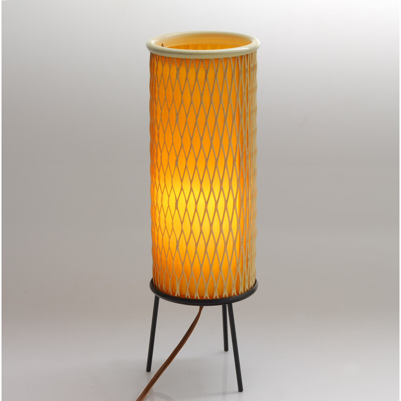 Napako table lamp in foil metal, Josef HURKA - 1954