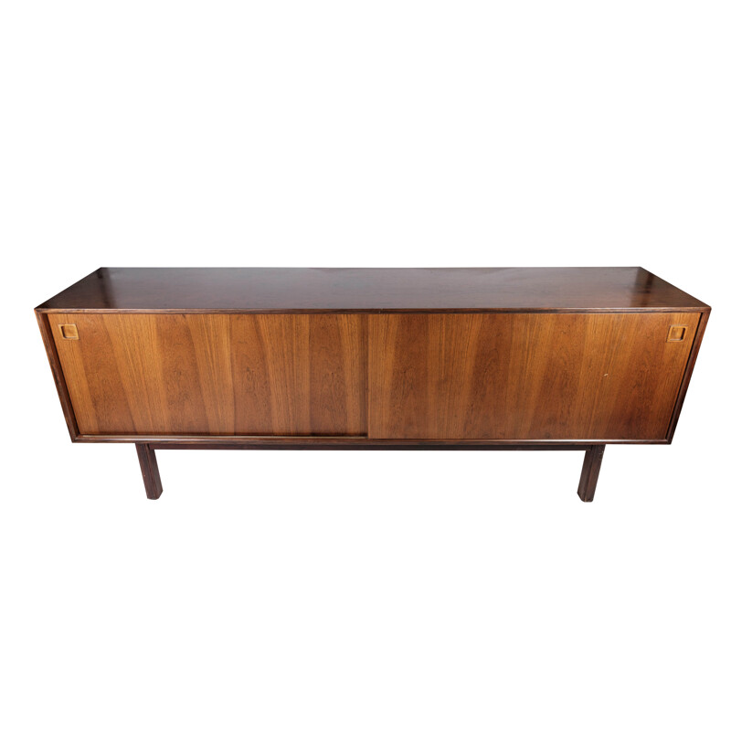 Vintage rosewood sideboard by Omann Junior, 1960