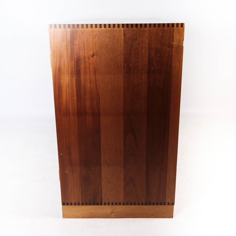 Vintage light mahogany cabinet from Søborg Furniture, Denmark 1960