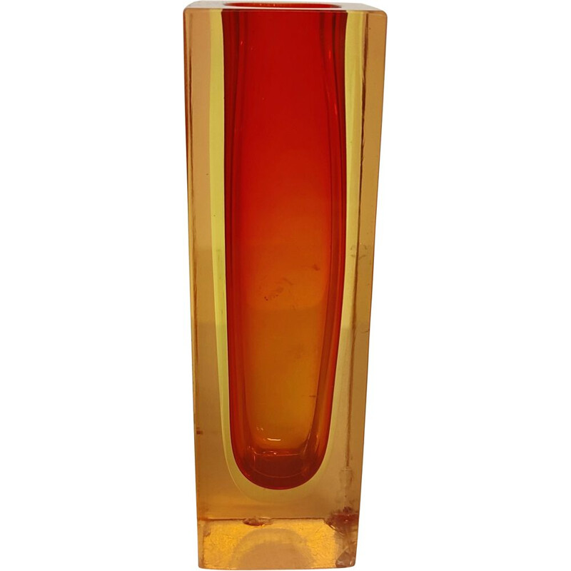 Vase vintage sommerso - verre