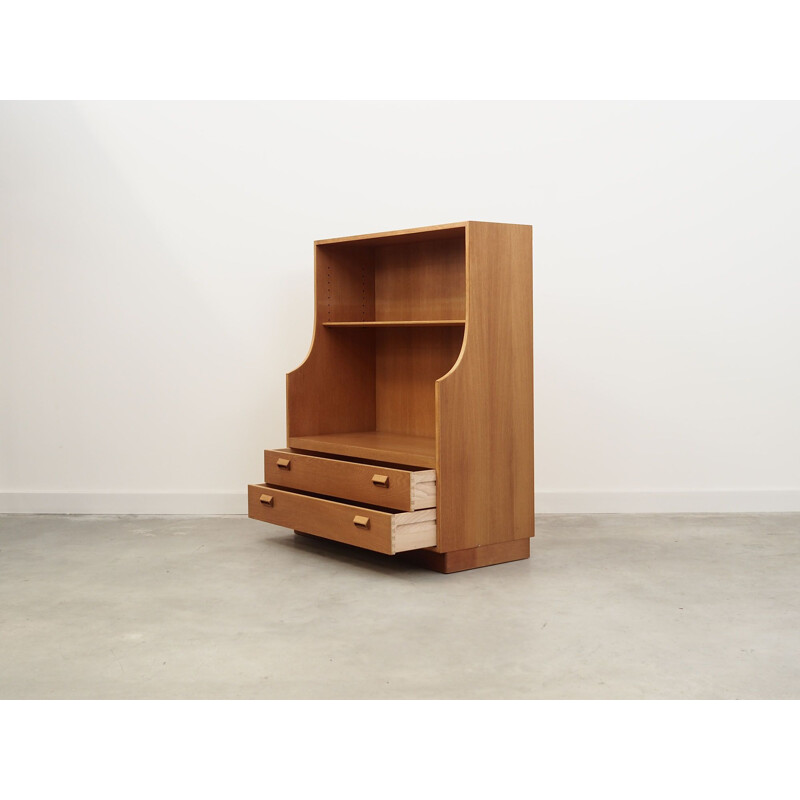 Vintage ash bookcase by Børge Mogensen, Denmark 1970