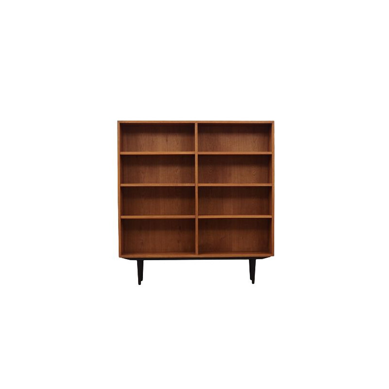 Oakwood mid century bookcase, Denmark 1970s