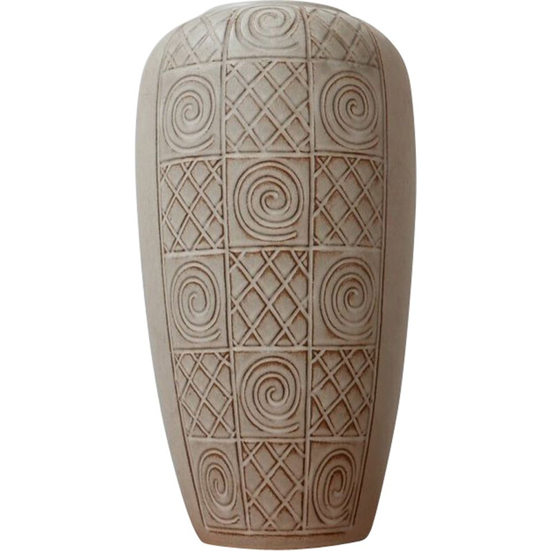 German ceramic mid-century decorative vase, 1970-1980s