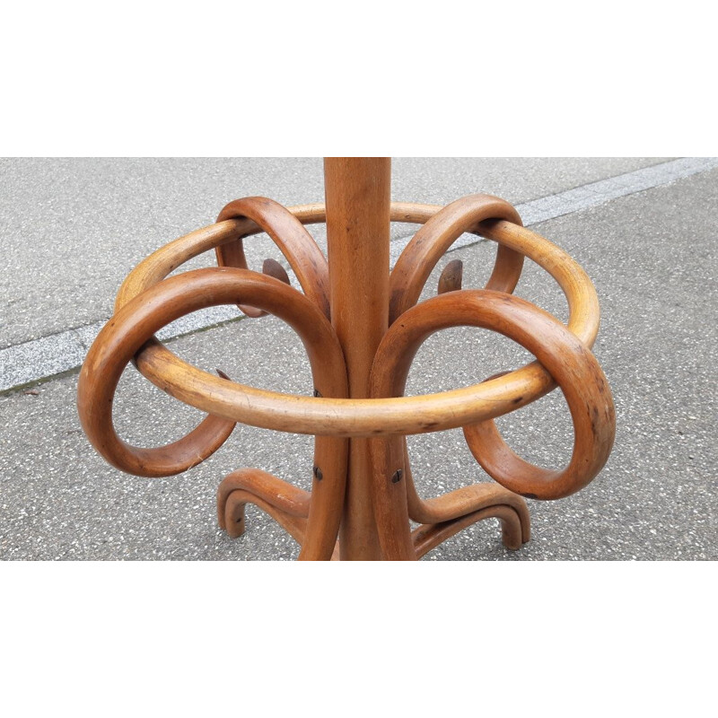 Vintage bentwood coat rack by Thonet