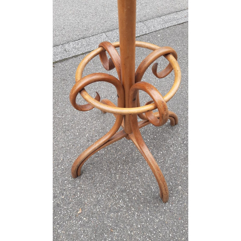 Vintage bentwood coat rack by Thonet