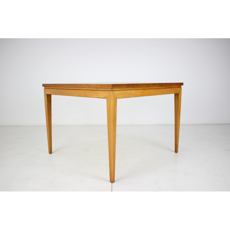 Mid-century wood table Dřevotvar, Czechoslovakia 1960s