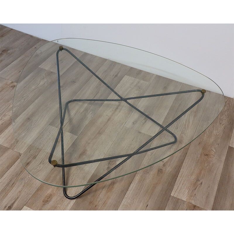 Vintage coffee table "Jasmin" by Florent Lasbleiz for Airborne, 1950