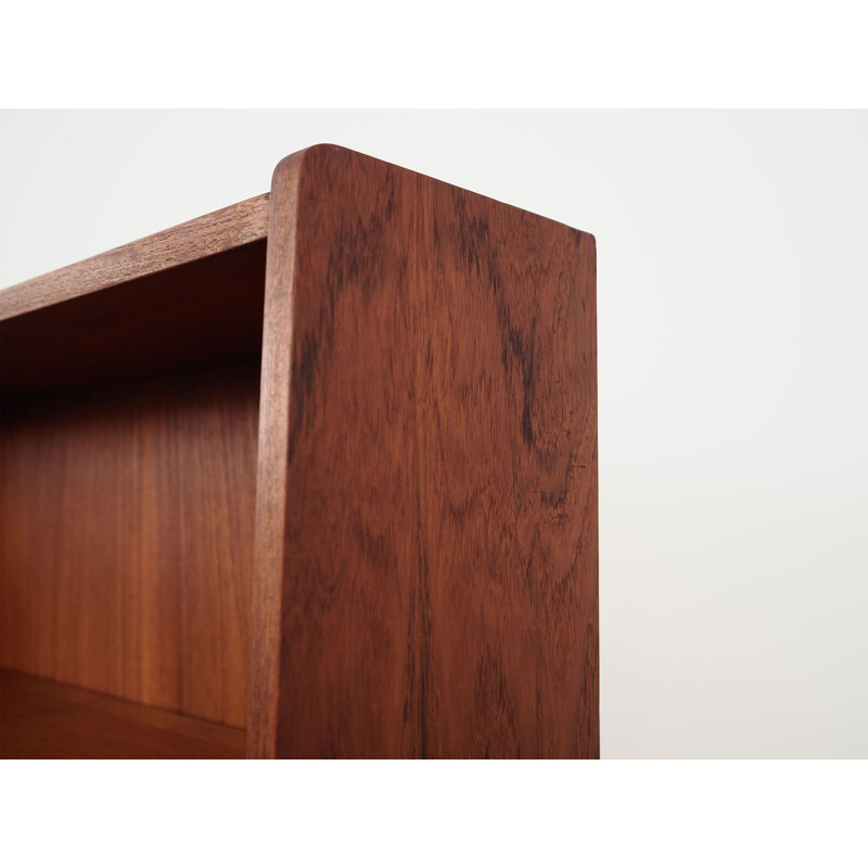 Teak mid century bookcase by Johannes Sorth, Denmark 1960s