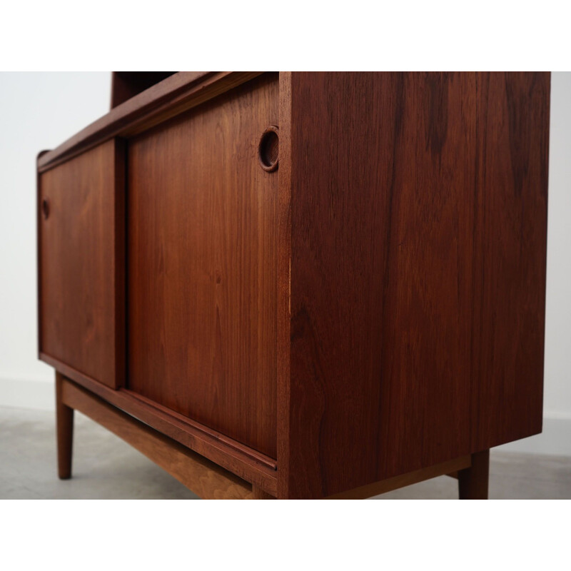 Teak mid century bookcase by Johannes Sorth, Denmark 1960s