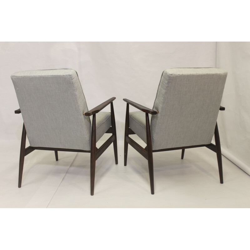 Pair of vintage armchairs 300-190 by Henryk Lis, 1970