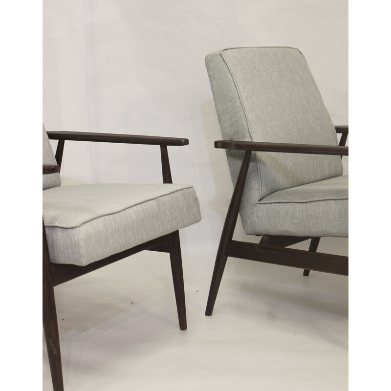 Pair of vintage armchairs 300-190 by Henryk Lis, 1970