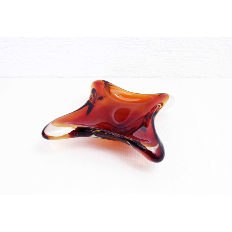 Vintage Murano glass ashtray, 1960