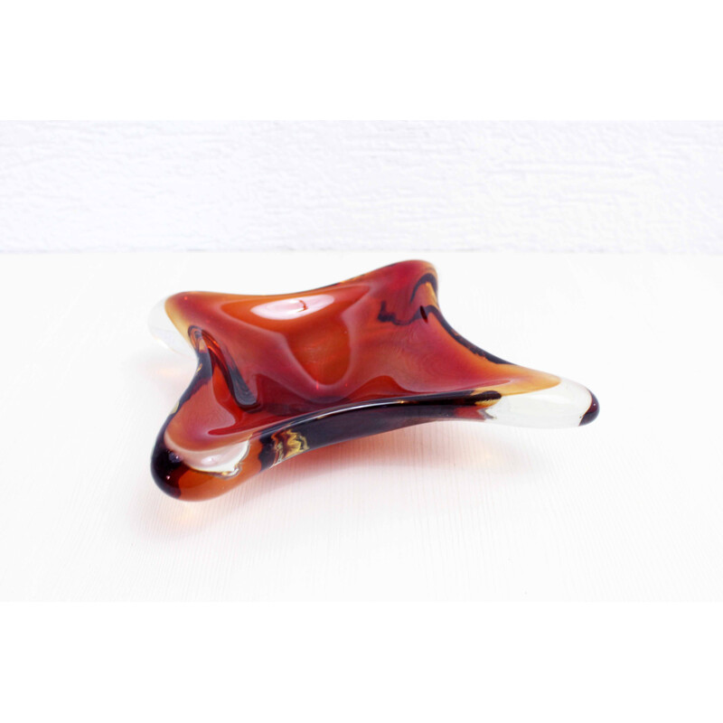 Vintage Murano glass ashtray, 1960